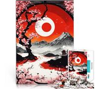 Adults 2000 Pieces Puzzle Japan moon landscape Spielspielzeug als Familiengeschenk Einzigartige Wohndekoration und Geschenke70x100cm