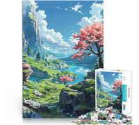Adults 2000 Pieces Puzzle Mystic Lakes Herausforderndes Spielspielzeug Jedes Stück ist einzigartig Anspruchsvolles Familienspiel70x100cm