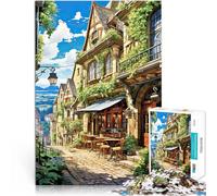 Adults 2000 Pieces Puzzle Perigord, France Made of cardboard for age 14 years and over Puzzle game Offered as gifts for the whole family。size:70x100cm/27.5x39.3inch