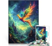 Adults 2000 Pieces Puzzle Phoenix of the Valley Lernspielzeug für die ganze Familie mit passendem Poster und Quizblatt70x100cm
