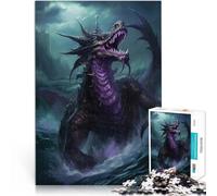 Adults 2000 Pieces Puzzle Shadow Dragons Mystique Lernspiel-Herausforderungsspielzeug Lustiges Geschenk70x100cm