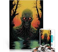 Adults 2000 Pieces Puzzle Swamp Creature Difficult Hard 70x100cm for is ideal as a gift for the whole family for and 14 Years old