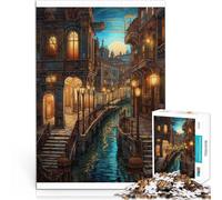Adults 2000 Pieces Puzzle Venice Italy Travel Art Stressabbau Schwierige Herausforderung Für Paare geeignet70x100cm