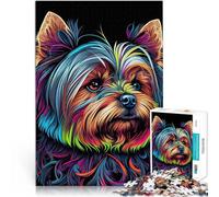 Adults 2000 Pieces Puzzle Yorkshire Color Dog Anspruchsvoll, aber lustig und humorvoll Ein Kunstwerk70x100cm