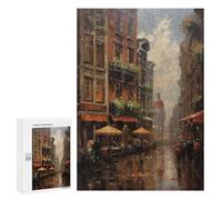 Adults 300 PCS Jigsaw Puzzle Amsterdam Netherlands Adult Jigsaw Puzzle Family Game Precision Cutting Birthday And Unique Gifts 300 PCS