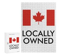 Adults 300 PCS Jigsaw Puzzle CANADA LOCALLY OWNED Jigsaw for Adults Brain Teaser Game Wall Decoration for Is Ideal As A Gift 300 PCS