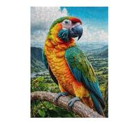 Adults 300 PCS Jigsaw Puzzle Colorful Parrot Jigsaw for Adults Relaxing Games Pattern Assembly Unique Gifts for Birthday And Christmas 300 PCS