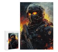Adults 300 PCS Jigsaw Puzzle Future Soldier Gear -1 Jigsaws for Adults Puzzle Precision Cutting Difficult And Challenge Toy Intellectual Game 300 PCS