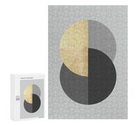 Adults 300 PCS Jigsaw Puzzle Geometric Textures 04 Jigsaw for Adults Brain Teaser Game Wall Decoration for Is Ideal As A Gift 300 PCS