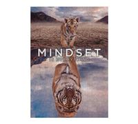 Adults 300 PCS Jigsaw Puzzle Mindset Is Everything Puzzle for Adults Hands-on Game Perfect Decoration Parent-child Interaction 300 PCS