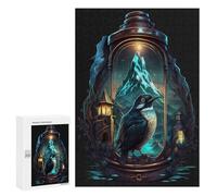 Adults 300 PCS Jigsaw Puzzle Penguin Folklore Jigsaw for Adults Brain Teaser Game Wall Decoration for Is Ideal As A Gift 300 PCS