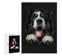 Adults 300 PCS Jigsaw Puzzle Saint Bernard Jigsaw for Adults Brain Teaser Game Precision Cutting Unique Gifts for Birthday And Christmas 300 PCS