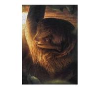 Adults 300 PCS Jigsaw Puzzle Sunset Sloth Jigsaw for Adults Relaxing Games Pattern Assembly Unique Gifts for Birthday And Christmas 300 PCS