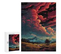 Adults 300 PCS Jigsaw Puzzle Whispering Fields A Serene Landscape Jigsaws for Adults Puzzle Precision Cutting Difficult And Challenge Toy Intellectual Game 300 PCS