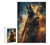 Adults 300 PCS Puzzle Ancient Egyptian God Statue Adult Jigsaw Puzzles Difficult Challenge Wishlist with Santa Claus Unique Birthday And Gifts 300 PCS