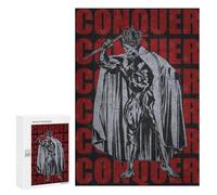 Adults 300 PCS Puzzle CONQUER Ronnie Mr Olympia Gym Motivation Adult Jigsaw Puzzles Analysis And Logic Wishlist with Santa Claus Unique Gifts for Birthday And Christmas 300 PCS