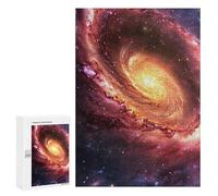 Adults 300 PCS Puzzle Cosmic Spiral Galaxy-4 Puzzles for Teenagers Precision Cutting for Birthday, Chrismas Toy Intellectual Game 300 PCS