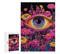 Adults 300 PCS Puzzle Eye-catching Floral Artwork Jigsaws for Adults Puzzle Improve Memory Challenging To Complete Unique Gifts for Birthday And Christmas 300 PCS