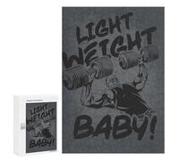 Adults 300 PCS Puzzle Light Weight Baby - Ronnie Coleman Bench Press Adult Jigsaw Puzzles Analysis And Logic Wishlist with Santa Claus Unique Gifts for Birthday And Christmas 300 PCS