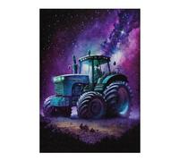 Adults 38x26cm/1000pcs Jigsaw Puzzle Galactic Tractor Adventure-20 Adult Jigsaw Puzzle Relaxing Games Home Decoration Difficult And Challenge 38x26cm/1000pcs