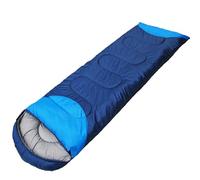 Adults 4-Season Winter Thickened Cold-Weather Sleeping Bag: Single Portable Moisture/Wear-Resistant Machine Washable Camping GEA (Cyan, 3.52lb)