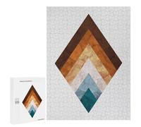 Adults 500 PCS Jigsaw Puzzle Colors And Watercolor I Jigsaw for Adults Brain Teaser Game Wall Decoration for Is Ideal As A Gift 500 PCS