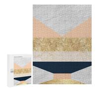 Adults 500 PCS Jigsaw Puzzle Geometric Textures XI Jigsaw for Adults Brain Teaser Game Wall Decoration for Is Ideal As A Gift 500 PCS