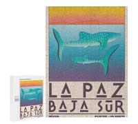 Adults 500 PCS Jigsaw Puzzle La Paz Baja Sur Jigsaw for Adults Brain Teaser Game Wall Decoration for Is Ideal As A Gift 500 PCS