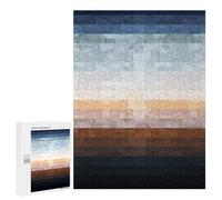 Adults 500 PCS Jigsaw Puzzle Minimalist Landscape X Jigsaw for Adults Brain Teaser Game Wall Decoration for Is Ideal As A Gift 500 PCS