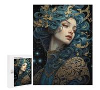 Adults 500 PCS Jigsaw Puzzle Mystical Moonlit Elegance Jigsaw for Adults Brain Teaser Game Wall Decoration for Is Ideal As A Gift 500 PCS