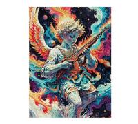Adults 500 PCS Jigsaw Puzzle The War Angel Jigsaw for Adults Relaxing Games Pattern Assembly Unique Gifts for Birthday And Christmas 500 PCS