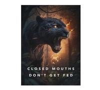 Adults 500 PCS Jigsaw Puzzle Wildcat's Roar Nature's Fury Jigsaw for Adults Relaxing Games Pattern Assembly Unique Gifts for Birthday And Christmas 500 PCS