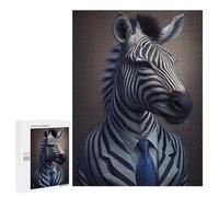 Adults 500 PCS Jigsaw Puzzle Zebra Suit Animal Jigsaw for Adults Brain Teaser Game Wall Decoration for Is Ideal As A Gift 500 PCS