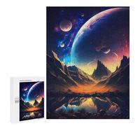 Adults 500 PCS Puzzle Dawn Of Celestial Adult Jigsaw Puzzle Anti-Stress Toys Analysis And Logic Birthday Present, Gifts, 500 PCS