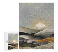 Adults 500 PCS Puzzle Morning Sun Adult Jigsaw Puzzles Analysis And Logic Wishlist with Santa Claus Unique Gifts for Birthday And Christmas 500 PCS