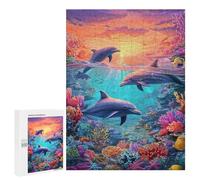 Adults 500 PCS Puzzle Ocean Life Coral Reef-1 Jigsaw Puzzles for Adults Birthday Present Parent-child Interaction Toy Intellectual Game 500 PCS