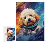 Adults 500 PCS Puzzle Space Poodle Adventure Puzzles for Teenagers Precision Cutting for Birthday, Chrismas Toy Intellectual Game 500 PCS