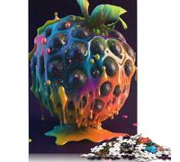 Adults 500 Piece Art Exotic Fruit Puzzle for Adults Wood Puzzle Educational Game for Adult Birthday Present 500pcs (52x38cm)