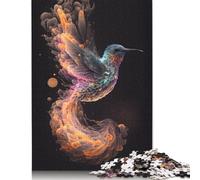 Adults 500 Piece Jigsaw Puzzle Gorgeous Hummingbird Puzzle Jigsaws for Adults 500pcs (52x38cm)