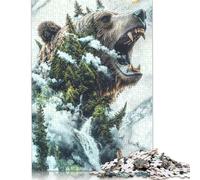 Adults 500 Piece Jigsaw Puzzle Natures Roar Puzzles for Adults & Teenager Educational Game Challenge Toy 500pcs (52x38cm)