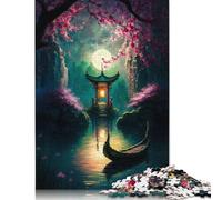 Adults 500 Piece Jigsaw Puzzle The Lake Mystic Puzzles for Adults & Teenager Brain Teaser Puzzle 500pcs (52x38cm)