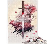 Adults 500 Pieces Puzzle Gifts Ancient Samurai Puzzles for Teenagers Gifts Relax Puzzles Games 500pcs (52x38cm)