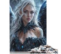 Adults 500 Pieces Puzzle Gifts Enchanting Ice Succubus Puzzles for Teenagers Gifts Relax Puzzles Games 500pcs (52x38cm)