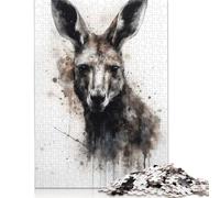 Adults 500 Pieces Puzzle Gifts Kangaroo Beauty Puzzles for Teenagers Gifts Funny Jigsaw Puzzles 500pcs (52x38cm)
