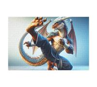 Adults 75x50cm/1000pcs Jigsaw Puzzle Dragons Martial Legacy Adult Jigsaw Puzzle Relaxing Games Home Decoration Difficult And Challenge 75x50cm/1000pcs