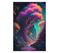 Adults 75x50cm/1000pcs Jigsaw Puzzle Fairy Land Forest Puzzles for Adults Family Games Perfect Decoration for Is Ideal As A Gift 75x50cm/1000pcs