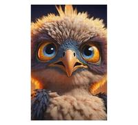 Adults 75x50cm/1000pcs Jigsaw Puzzle Golden Eagle Chick Close-Up Puzzle for Adults Relaxing Games But Fun And Humorous Parent-child Interaction 75x50cm/1000pcs