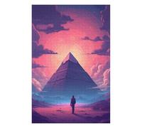 Adults 75x50cm/1000pcs Jigsaw Puzzle Pyramids Egypt Jigsaw for Adults Relax Games Presents for Women Difficult And Challenge 75x50cm/1000pcs