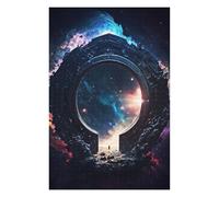 Adults 75x50cm/1000pcs Jigsaw Puzzle Space Portal Magic Puzzles for Adults Family Games Perfect Decoration for Is Ideal As A Gift 75x50cm/1000pcs