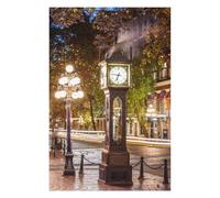 Adults 75x50cm/1000pcs Jigsaw Puzzle Steam Clock Vancouver Puzzles for Adults Family Games Perfect Decoration for Is Ideal As A Gift 75x50cm/1000pcs